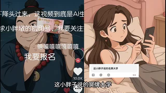 高考落榜忽悠同学上冥牌大学（54集）小短剧抢先看