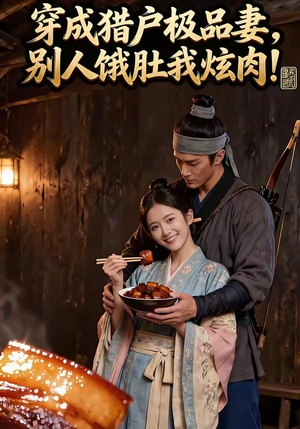 穿成猎户极品妻，别人饿肚我炫肉！（73集）短剧推荐上热门