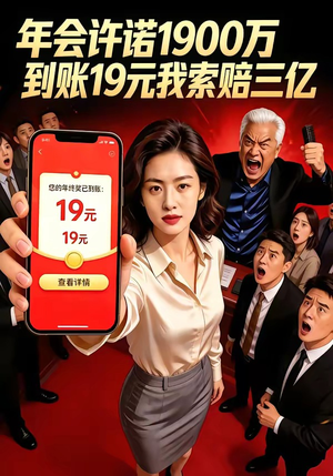 年会许诺1900万，到账19元我索赔三亿（75集）大结局一气呵成