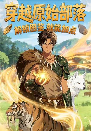 穿越原始部落，解锁图鉴就能加点（94集）热门短剧推荐。
