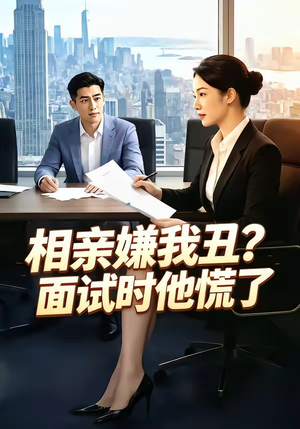 相亲嫌我丑？面试时他慌了（40集）火爆短剧来袭