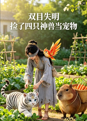 双目失明，捡了四只神兽当宠物（29集）最新热播短剧