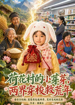 荷花村的小芽芽，两界穿梭救荒年（60集）一起追生活短剧