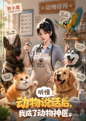 听懂动物说话后，我成了动物神医（47集）短剧热播推荐