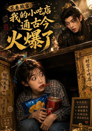 花卷致富：我的小吃店通古今火爆了（111集）精彩短剧看不停