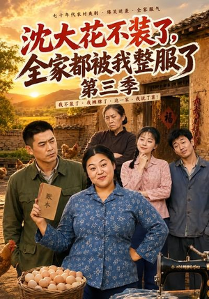 沈大花不装了，全家都被我整服了第三季（62集）原创精彩短剧