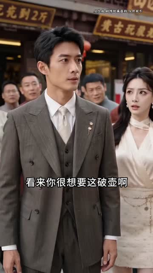 透视神瞳：地摊捡漏亿级国宝（45集）精彩的网络短剧