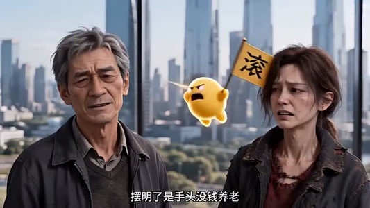 弹幕告诉我爸妈假死（62集）最火的短剧
