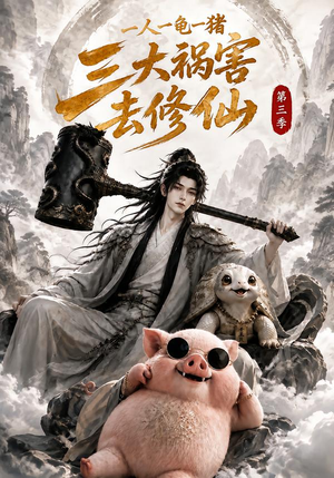 一人一龟一猪，三大祸害去修仙第三季（141集）爱短剧爱追剧