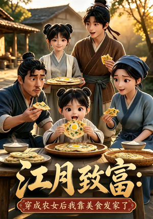 江月致富：穿成农女后我靠美食发家了（80集）短剧抢先看