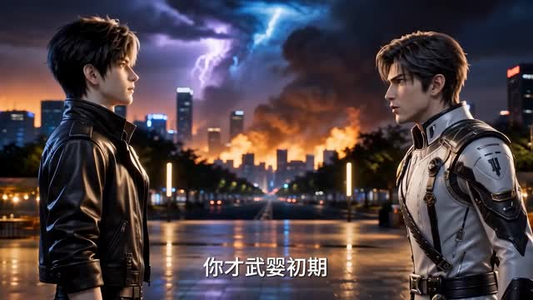 嘉豪就变强？操场雨中舞剑开天门第4季（116集）短剧