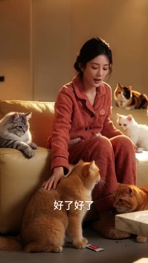 灵猫福崽，护我岁岁平安（71集）最新热播短剧