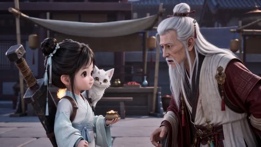 糯糯下山,师兄们都慌了(63集) 糯糯下山,师兄们都慌了(63集)温柔追捕短剧